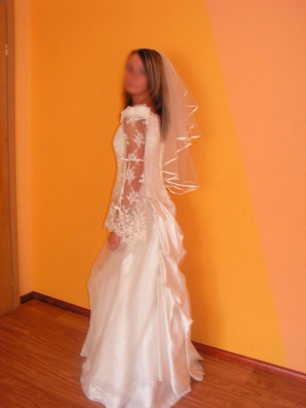 Sukienka Ślubna na sprzedaż kontakt gg 7934179