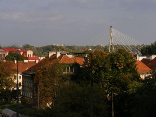 panorama warszawy ze starego miasta