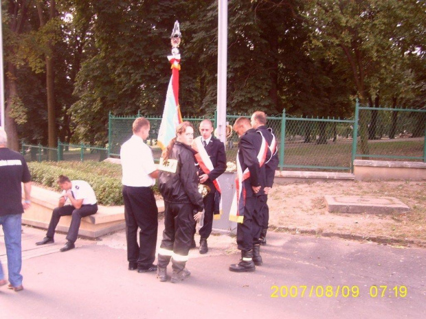 IV Piesza Pielgrzymka Diecezji Świdnickiej na Jasną Górę 31.07-09.08.2007 #pielgrzymka #Częstochowa #JasnaGóra #DiecezjaŚwidnicka #OSP #StrażPożarna