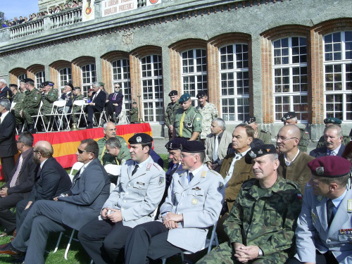 Zaproszeni goście i przedstawiciele armii niemieckiej #Militaria #Plenerowe #Imprezy