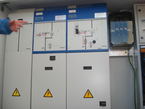 Trafo stacja 0,69/30kV na Farmie wiatrowej Kisielice.