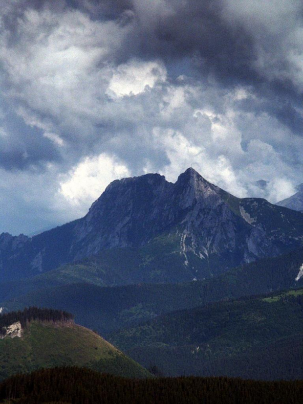 Giewont z Furkaski #góry #mountain #Tatry #Zachodnie #Giewont #Furkaska
