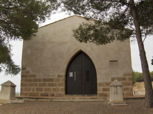 Ermita de San Indalecio jest to rodzaj kaplicy , wiele jest takich w Caspe .