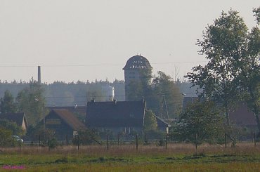 Pisz #Pisz #mazury #Kosciół #WieżaCiśnień