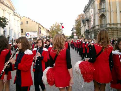 Występ podczas uroczystości ślubowani uczniów klas I Zespołu Szkół Muzycznych w Radomiu