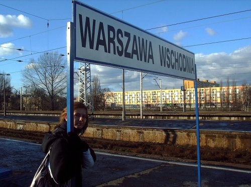 Podczas kolejfoto :) #WarszawaWschodnia