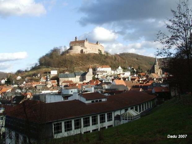 Kulmbach widok na zamek