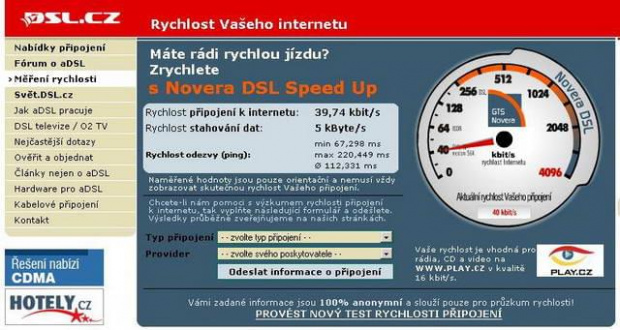 Tak działa u nas net za który płacimy 40zł/m-c