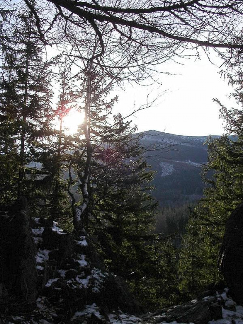 panorama na Śnieżkę