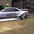 Mój Nissan SkyLine GT-R34 do Turnieju o mistrza kierownicy BayView w grze NFS Underground 2