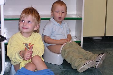 Poranek w Żłobku. Wrzesień 2005r. #Przedszkole