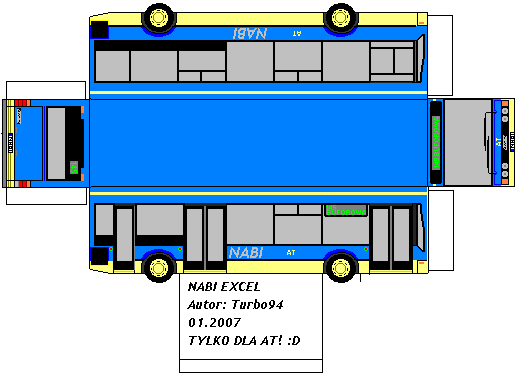 Model - NABI Excel, bez napisów.