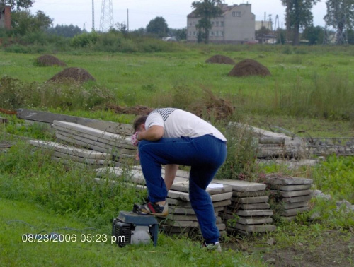 prace porządkowe i ten cho... agregat
