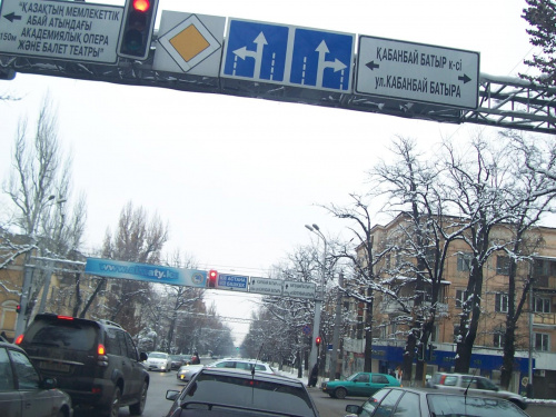 Droga powrotna do Almaty