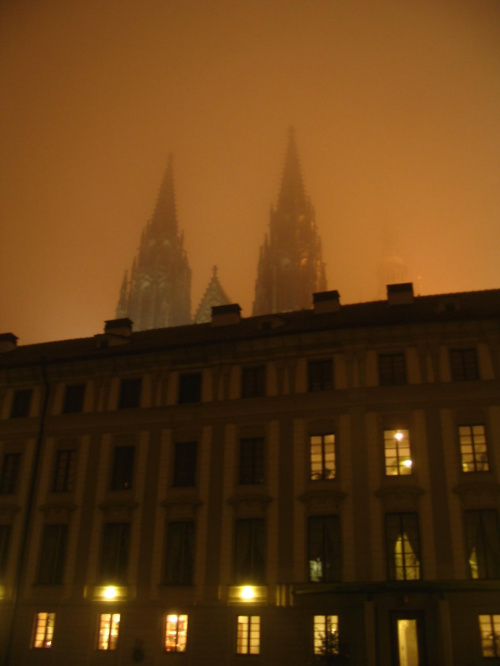 Mgła... #Praga #Czechy