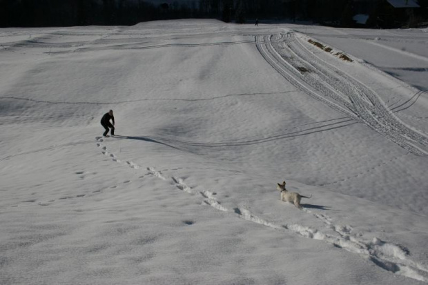 pierwsze spotkanie ze śniegiem i górami