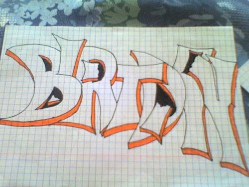 Graffiti "Birtday"