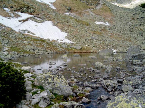 Czerwony Stawek w Dolinie Jagnięcej #Tatry