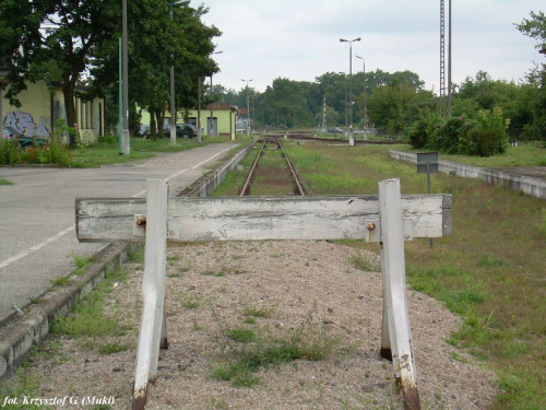 Tu kończy się tor z Bydgoszczy... :(