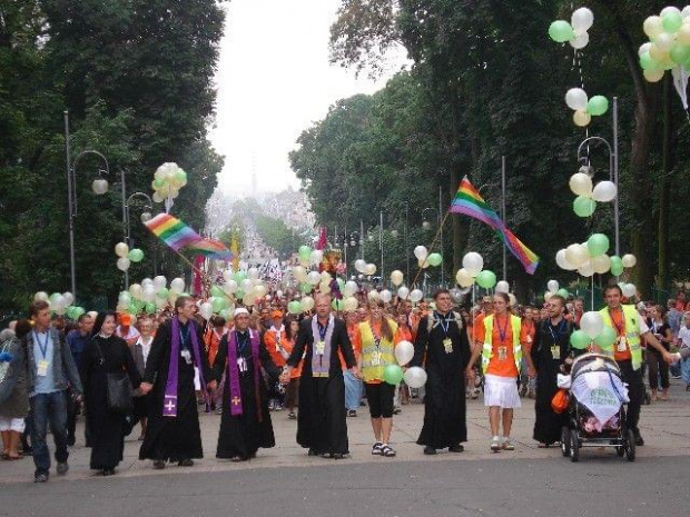 Grupa Tęczowa A. D. 2007 w obiektywach pielgrzymów... #pielgrzymka