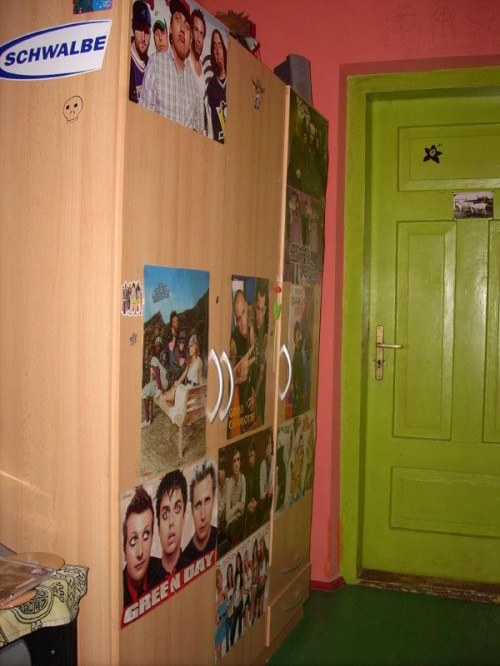 Mój pokój, a właściwie to jego fragment;P Buhahahah;D