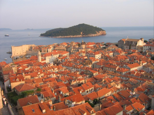 Morze czerwonych dachów Dubrovnika #Dubrovnik #Chorwacja