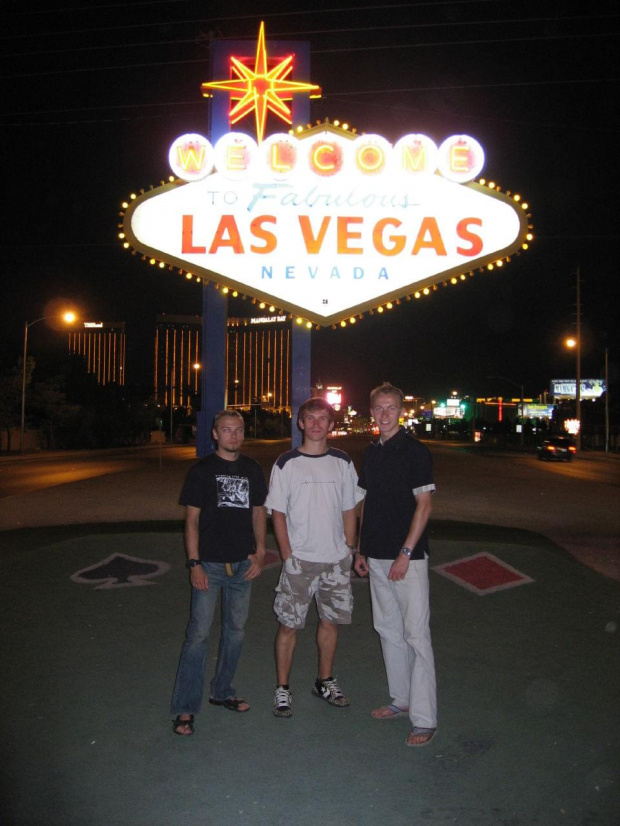 wjazd do Las Vegas