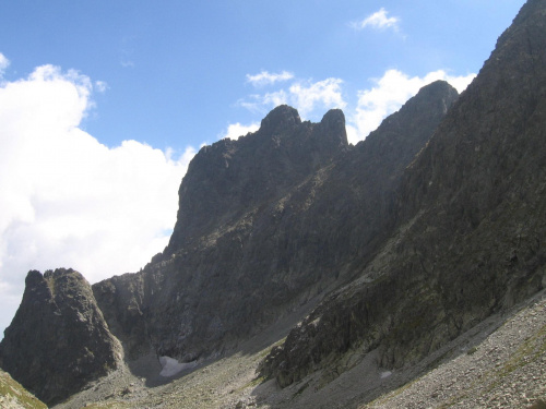 Żółta Ściana, Pośrednia Grań, Mała Pośrednia Grań, Pośrednia Przełęcz i Żółty Szczyt #Góry #Tatry