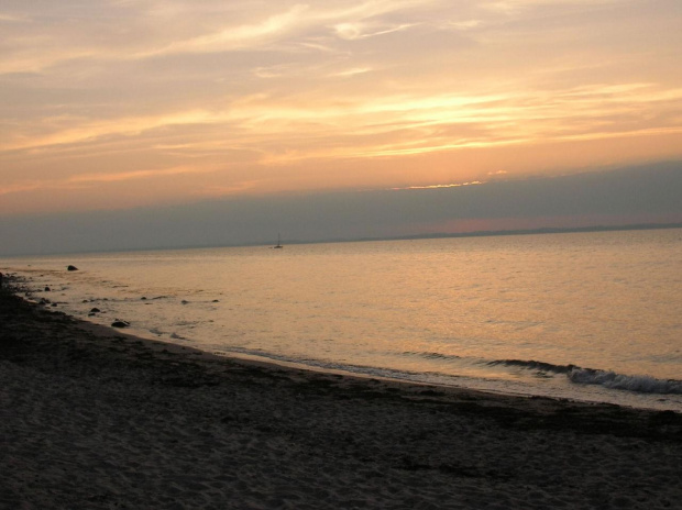 Nad morzem #Mrzee #ZachódSłońca #plaża