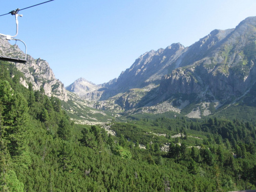 Młynicka Dolina z kolejki #Góry #Tatry
