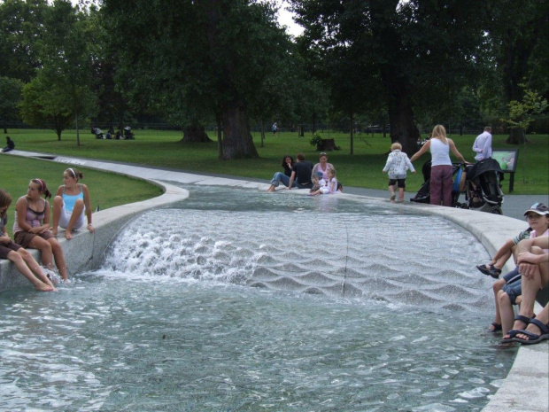 Diana - Princess of Wales -Memorial Fountain. #PrincessDiana #KsiężnaDiana #memorial #londyn #fontanna