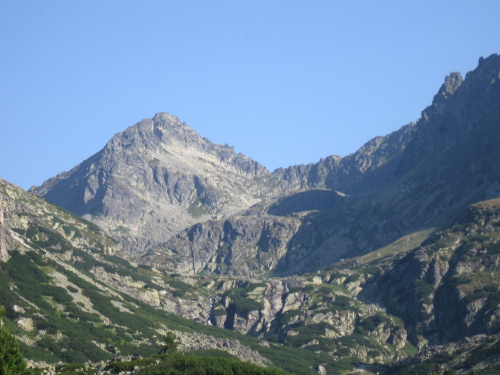 Szczyrbski Szczyt Młynicka Dolina z kolejki #Góry #Tatry