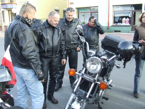 Pożegnanie wakacji 2005 #motocykl #kbm #yamaha #fido