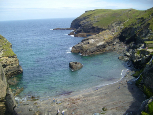 Tintagel- czyli sladami Krola Artura :)