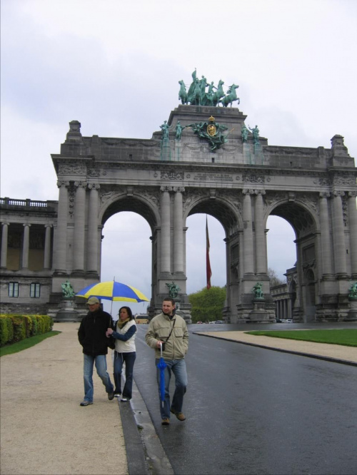 Bruksela (zimna i deszczowa) - 1 maja 2006 #Ren #Loreley #Trier #Koblencja #Mosela #Bruksela #Niemcy #Belgia