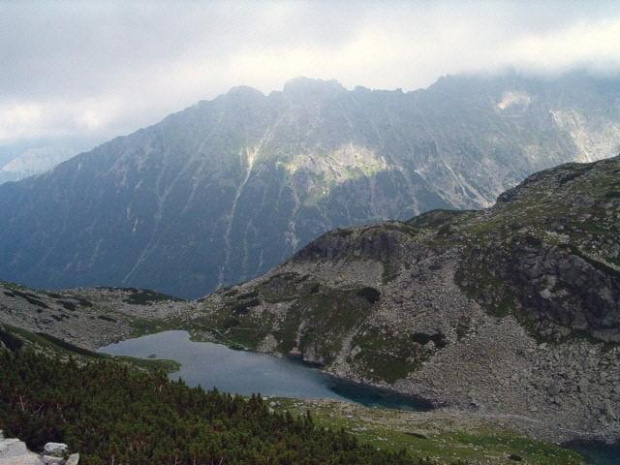 Stawek Staszica przy dużym stanie wód #Tatry #góry