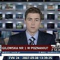Kacper Kaliszewski, nowy prezenter TVN24, dotychczasowy dziennikarz i spiker Programu Pierwszego Polskiego Radia