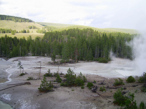 #Yellowstone #Park #GrandTiton #Wyoming #wodospad #gory