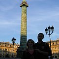 Plac Vendome - Paryż - wrzesień 2005 #Paris #Paryż #WieżaEiffla #Wersal #Luwr #SaintMalo #Chambord #Ambois #Chartres #Tours #PolaElizejskie #LeonadroDaVinci