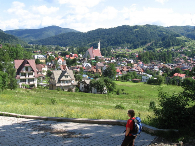 Panorama Krościenka #Góry #Pieniny