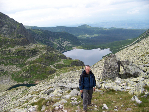 Tatry - widok z Koziej Dolinki Czarny Staw #krajobraz