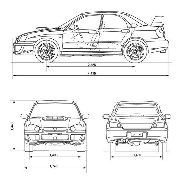 #BlueprintSubaruImpreza2005WrxSti