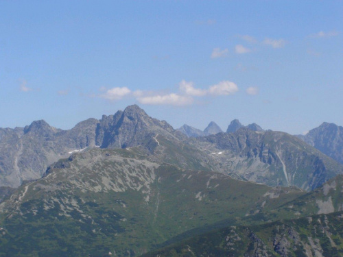 Dzień II: w drodze na Małołączniak, a po drodze również Giewont....