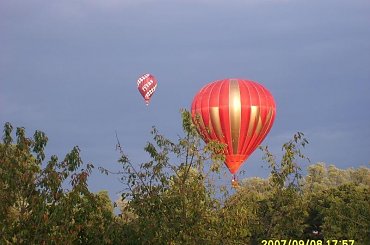 Balony na nad moim niebem ;) #balon #balony #niebo #Nałęczów