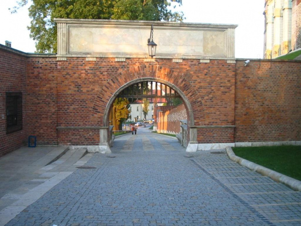 wejście na wawel